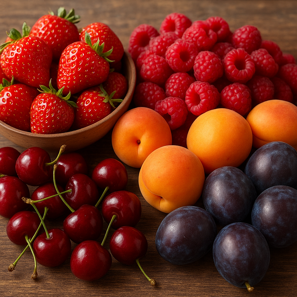 Najlepsze owoce na przetwory