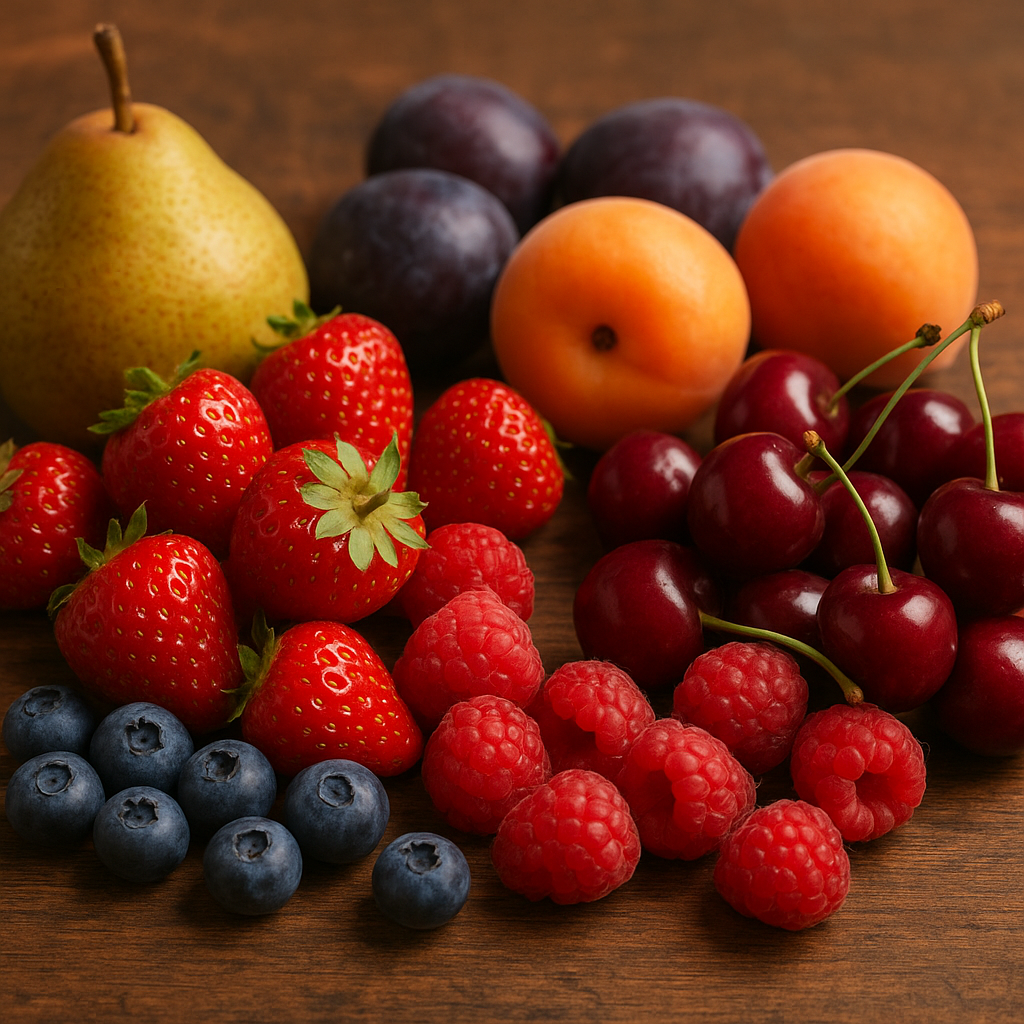 Najsmaczniejsze owoce sezonowe w Polsce