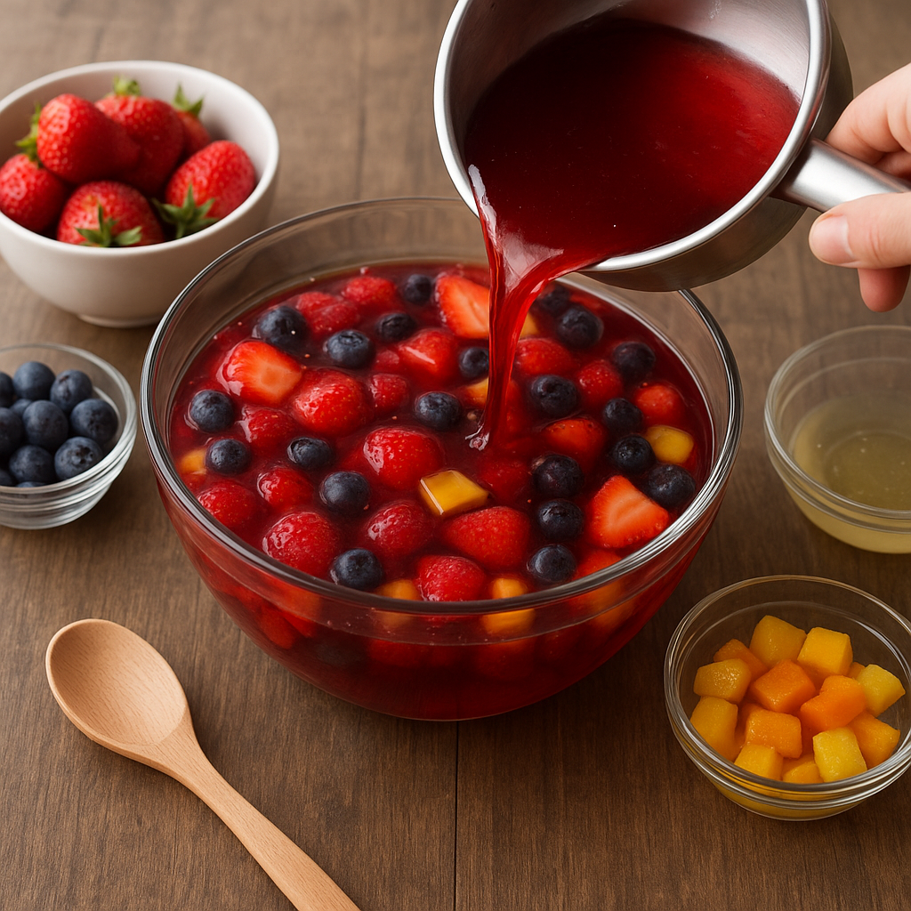Jak zrobić galaretkę z owoców