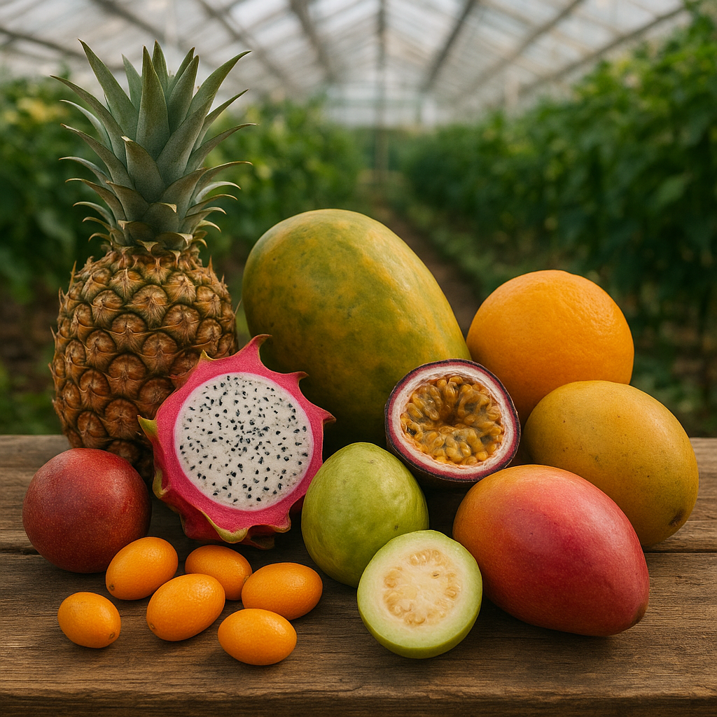 Egzotyczne owoce, które warto hodować w szklarni